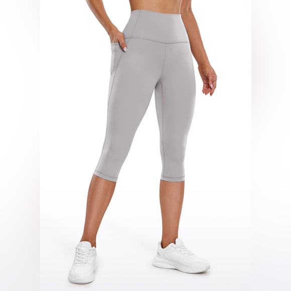 Butterluxe Yoga Pockets Capris Leggings 17'' - Picture 1 of 5